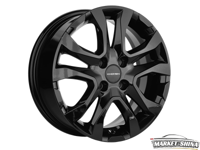 Khomen KHW1503 (Vesta) 6 x 15 4*100 Et:50 Dia:60.1 Black
