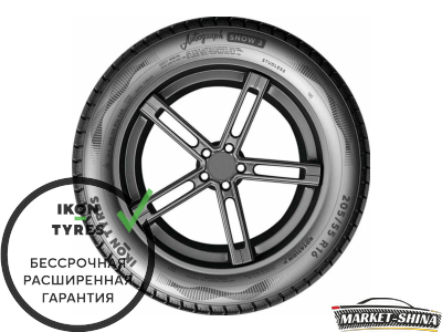 Ikon Tyres (Nokian Tyres) Autograph Snow 3 SUV 225/55 R18 102R