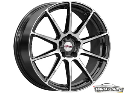 iFree Винзор (КС1108) 7 x 18 5*114.3 Et:37 Dia:66.6 Блэк Джек