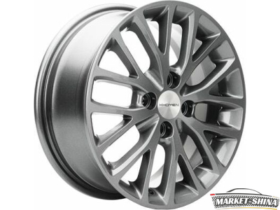 Khomen KHW1507 (Polo) 6 x 15 5*100 Et:40 Dia:57.1 Gray-FP