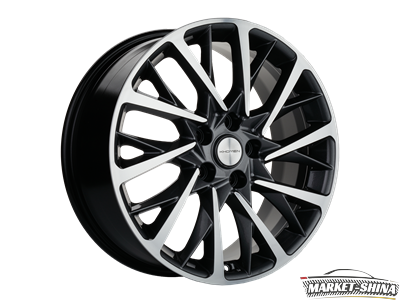 Khomen KHW1804 (XC40/XC60) 7.5 x 18 5*108 Et:50 Dia:63.3 Gray-FP