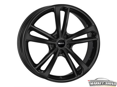 MAK Nurburg 8,5 x 21 5*112 Et: 43 Dia: 66,45 Gloss Black