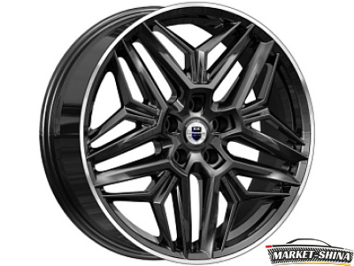 K&K Колумб (КС1038) 7 x 19 5*114.3 Et:45 Dia:67.1 Алмаз черный