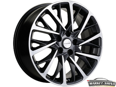 Khomen KHW1804 (XC40/XC60) 7.5 x 18 5*108 Et:50 Dia:63.3 Gray