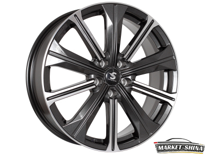 Premium КР013 (Haval Dargo) 7 x 19 5*114.3 Et:40 Dia:66.6 Diamond Quartz