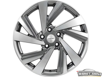 Khomen KHW1801 (X-trail) 7.5 x 18 5*114.3 Et:45 Dia:66.1 Gray-FP
