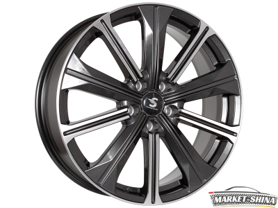 Premium КР013 (Haval Dargo) 7 x 19 5*114.3 Et:40 Dia:66.6 Diamond Gloss Graphite