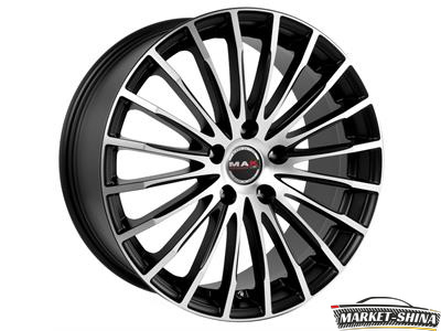 MAK Fatale 8 x 18 5*110 Et:35 Dia:65.1 Ice Black