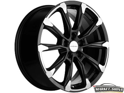 Khomen KHW1808 (Exeed TXL) 7.5 x 18 5*108 Et:35 Dia:65.1 Black-FP