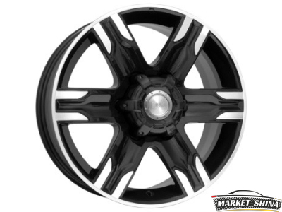 K&K Балеар (КС727) 7.5 x 18 6*139.7 Et:33 Dia:100.1 Алмаз черный