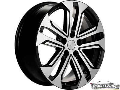 Khomen Wheels KHW1803 (Chery Tiggo) 7 x 18 5*108 Et:40 Dia:60.1 Black-FP