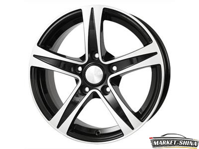 Скад Sakura 8 x 18 5*120 Et:35 Dia:72.6 Black Glossy Polished