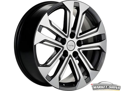 Khomen KHW1803 (Kodiaq/Tiguan) 7 x 18 5*112 Et:43 Dia:57.1 Gray-FP