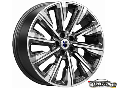 K&K Галего (КС1039) 7.5 x 19 5*108 Et:49 Dia:63.35 Алмаз черный