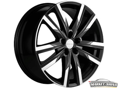 Khomen KHW1905 (NX/RAV4) 7.5 x 19 5*114.3 Et:40 Dia:60.1 Black-FP