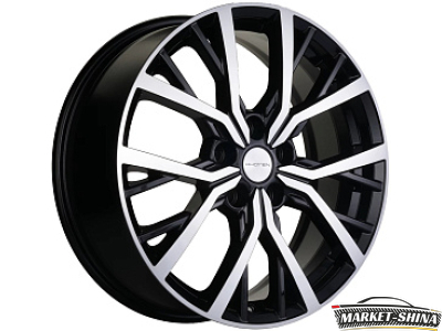 Khomen KHW1806 (Teana/X-trail/Juke) 7 x 18 5*114.3 Et:45 Dia:66.1 Black