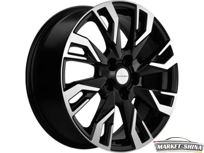 Khomen KHW1809 (Exeed TXL) 7 x 18 5*108 Et:36 Dia:65.1 Black-FP